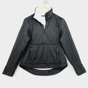 The North Face Women's Black Half-Zip Pullover Sweatshirt